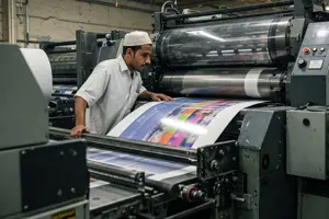        عمال الطباعة 